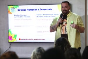 secretário de Direitos Humanos e Juventude do Recife, Marco Aurélio Filho