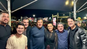 Anderson vai a Belo Jardim e se encontra com prefeito, Mendonça Filho e Lucielle Laurentino