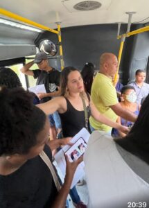 Por proposta da vereadora Marília Rufino(PT) Câmara de Moreno faz audiência pública sobre transporte municipal