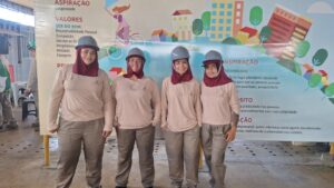 Mulheres na construção civil: grupo de produção se destaca pela atuação em canteiro de obras em Caruaru