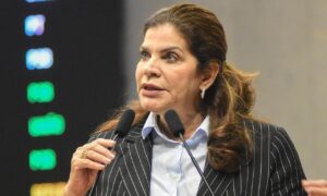 Socorro Pimentel critica postura do presidente da Alepe Álvaro Porto durante reunião tumultuada esta terça